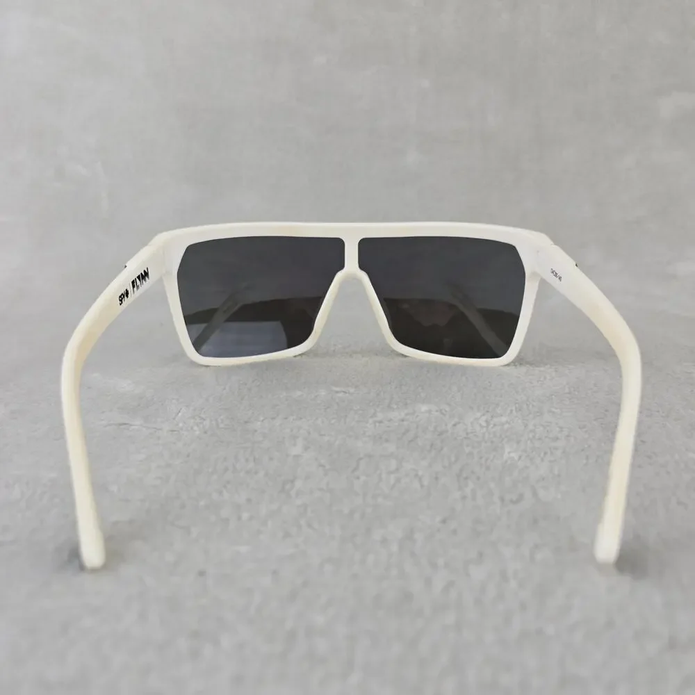 Spy+ Optic Flynn Black Whitewall Frame Sunglasses Blue Lens 134 00-140